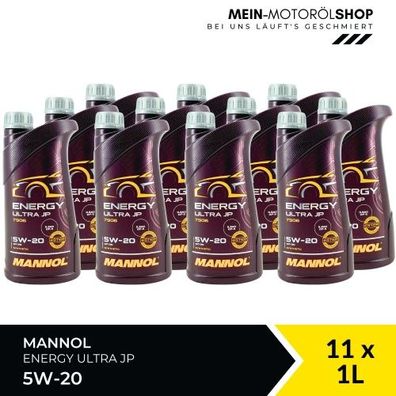 Mannol Energy Ultra JP 5W-20 11x1 Liter