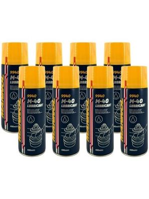 Mannol M-40 Lubricant Multifunktionskriechöl Universalöl 8x400 ML
