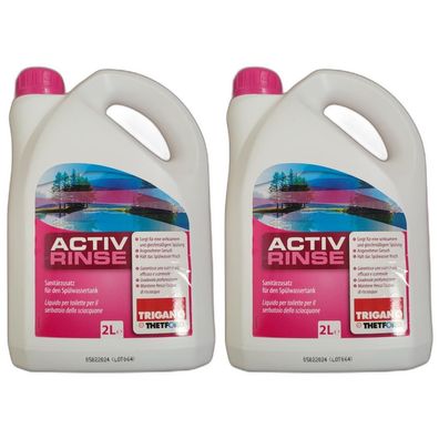 7,46EUR/1l 2 x Trigano by Thetford Sanitärzusatz ACTIV RINSE 2 Liter