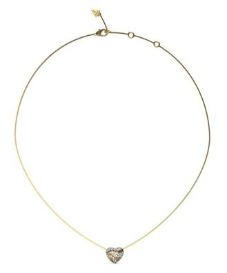 Guess Schmuck Damen-Kette Herz Goldfarben JUBN04501JWYGT-U