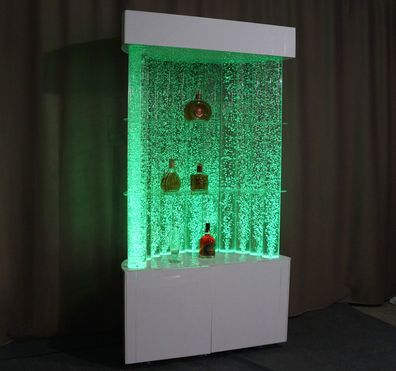 LED Regal Bar Wasser Wand Säule Beleuchtete Wasserwände Bar Theke Regal Möbel