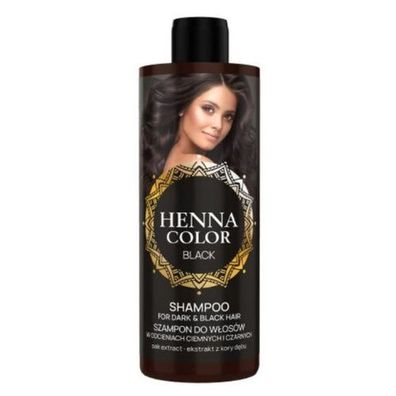 Venita Henna Color Tönungsshampoo "Black" für schwarzes Haar 300 ml