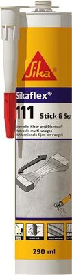 89,79EUR/1l Sikaflex?-111 Stick &amp; Seal Elastischer Kleb- und Dichtstoff