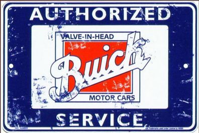 US Schild BUICK Service - ca. 20 x 30 cm Riviera Roadmaster Skylark Electra