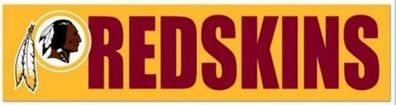 Washington Redskins Aufkleber 7,5x30,5 cm Logo Decal Badge Emblem NFL Football