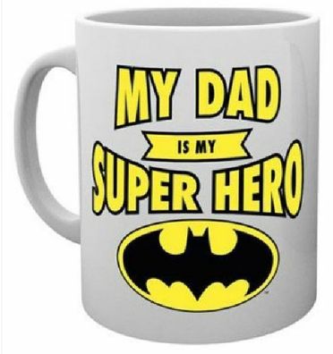 Batman Tasse My Dad is my Superhero Fathers Day - Kaffee Tee Tasse Becher