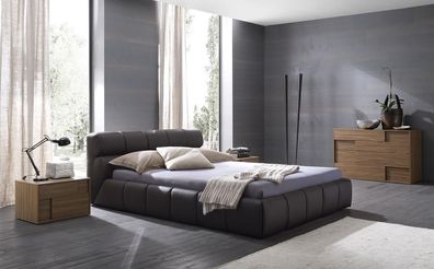 Betten Schlaf Zimmer Leder 180x200cm Neu Bett Polster Design Luxus Doppel Hotel