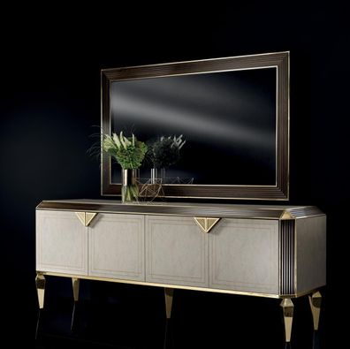 Kommode Spiegel Design Möbel Konsole Sideboard Anrichte Buffet arredoclassic