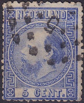 Niederlande Netherlands [1867] MiNr 0007 II E ( O/used ) [01]