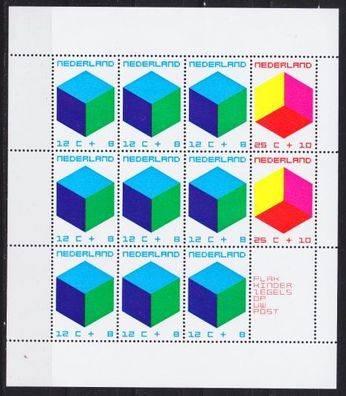 Niederlande Netherlands [1970] MiNr 0951 Block 9 ( * */mnh )