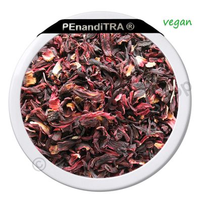 Hibiskus Hibiscus Hibiskusblüten geschnitten - 500 g - Tee - lose -VEGAN- PEnandiTRA®