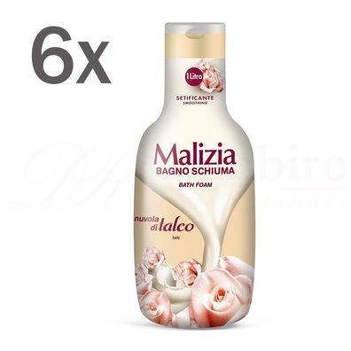 Malizia nuvola di talco Badeschaum 6x 1000ml