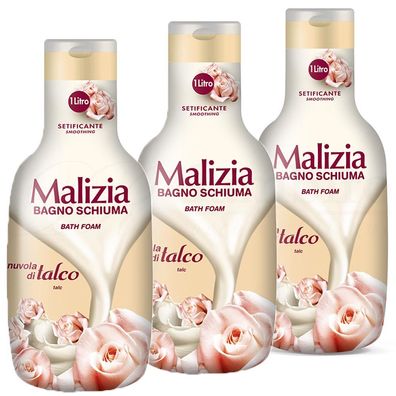 Malizia nuvola di talco Badeschaum 3x 1000ml