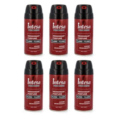 intesa pour Homme deo YLANG YLANG 6x 150ml deodorant Herren