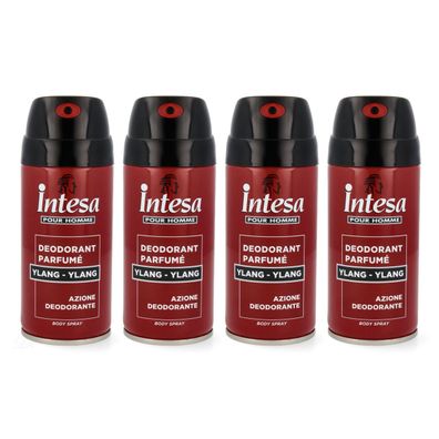 intesa pour Homme Deo - YLANG YLANG 4x 150ml