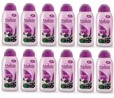 Malizia Mora & Muschio Blackberry & Musk Duschgel 12x 300 ml