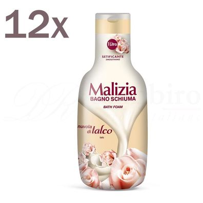 Malizia nuvola di talco Badeschaum 12x 1000ml