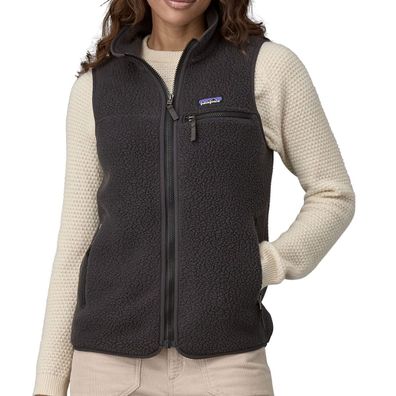 Patagonia Women Weste Retro Pile ink black - Größe: S