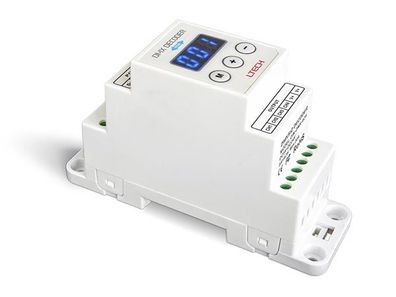 4-KANAL LED-DIMMER FÜR Hutschiene - DMX