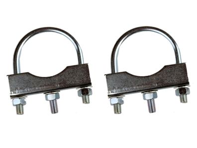 Runddeichselbefestigung für Rohrdeichsel Ø bis 65mm (2er Set)