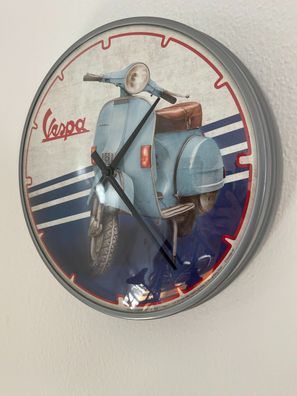 Vespa Vintage Look 31 cm Wanduhr