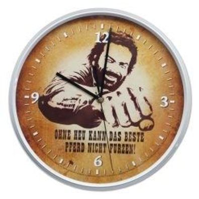 Bud Spencer 31 cm Wanduhr