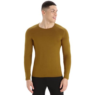 Icebreaker Mens 260 Tech Long Sleeve Crewe - dicke Merinowolle Langarm