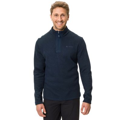 VAUDE Mens Tesero Pullover - Fleece-Strickpullover Herren mit 1/4 Reißve