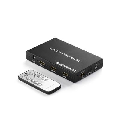 Ugreen Splitter 4x HDMI (Eingang) auf 2x HDMI (Ausgang) Splitter Schalter 4K