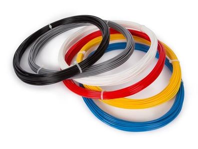 PLA-FILAMENT-SORTIMENT - 1.75 mm - 6 FARBEN - FÜR 3D-DRUCKER UND 3D-STIFT