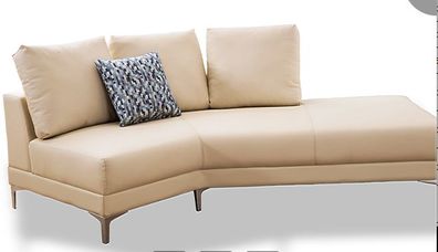 Sofa Dreisitzer Couch Polster Design Sitz Sofas Zimmer Möbel Moderne Leder 3er