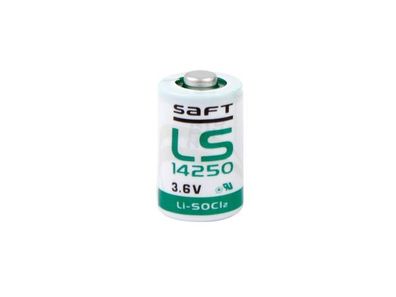 Lithium 3.6 V / 1200 mAh SAFT 1/2AA