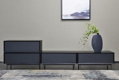 rtv design sideboard fernseh wand low board luxus kommode schrank neu Regale Neu