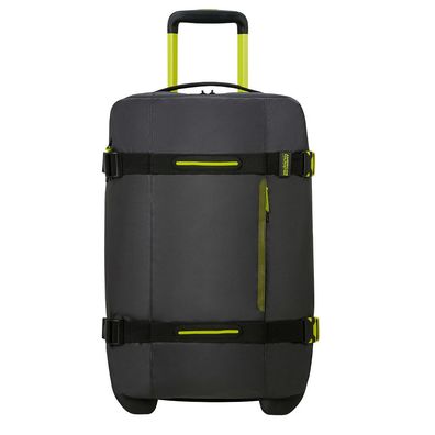 American Tourister Urban Track Coatet Duffle WH S 35/20 150027, Black/Lime, Unisex