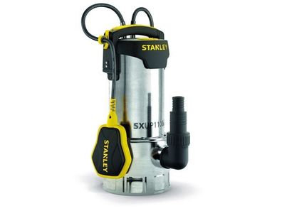 Stanley - Tauchpumpe - Edelstahl - Schmutzwasser - 1100 W