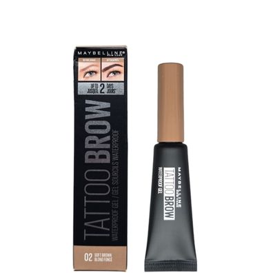 Maybelline/Tattoo Brow "Waterproof Gel" 02 Soft Brown 5ml/Augenbrauenfarbe