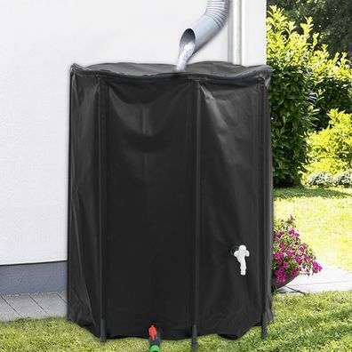 vidaXL Wassertank mit Wasserhahn Faltbar 750 L PVC