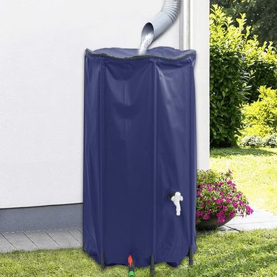 vidaXL Wassertank mit Wasserhahn Faltbar 380 L PVC