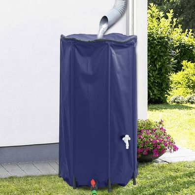 vidaXL Wassertank mit Wasserhahn Faltbar 250 L PVC