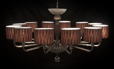 Kristall Hängeleuchte Kronleuchter Pendelleuchte Deckenlampe Elite Bohemia Lampe