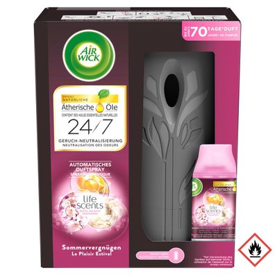 Air Wick Freshmatic Max Duftspray Starter Set Sommer Vergnügen 250 ml