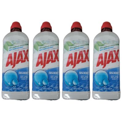 4,32EUR/1l 4 x Ajax Reine Frische Frischeduft 1 Liter