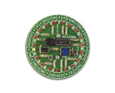 Mini-Kit Elektronisches Roulette Bausatz Lötbausatz 37 LEDs
