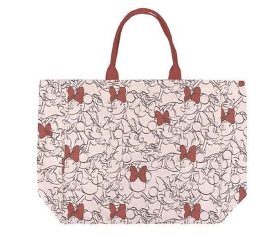 coole Minnie Maus Handtasche Einkaufstasche Shopping Bag - Disney 48x44cm