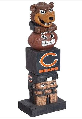 NFL Chicago Bears TIKI Totem Maskottchen Football ca.14x10x40cm