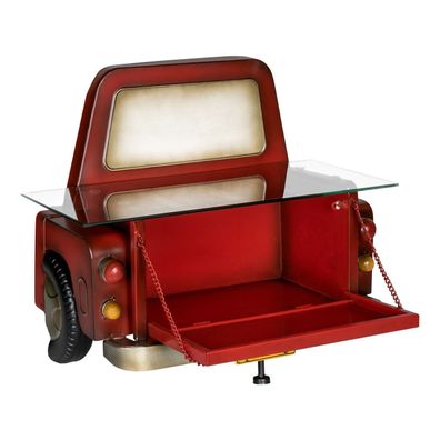 PICKUP Truck Regal/Schränkchen aus Metall - pick up 45x30x22cm