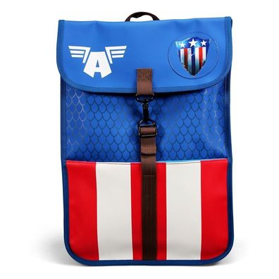 Marvel Retro Laptop Rucksack Captain America's Shield 44x30x10 cm 100%Polyester