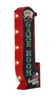 GAME ROOM LED designed in USA - ca. 25x63x8cm - neu + ovp