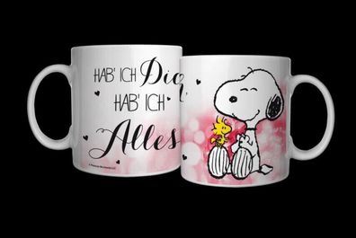 Peanuts Snoopy Tasse Hab ich dich, hab ich Alles 320ML Keramik Kaffeetasse Tee