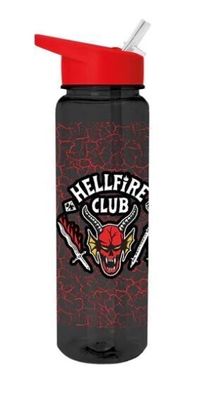 Stranger Things Trinkflasche Hellfire Club 700 ML Hawkins High